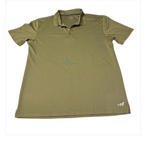 BCG Men’s Olive Green Polo Shirt SZ L